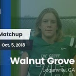 Football Game Recap: Walnut Grove vs. Johnson