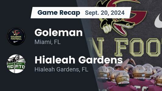 Football Game Preview: Goleman Gators vs. Cypress Bay Lightning
