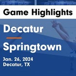 Springtown vs. Decatur