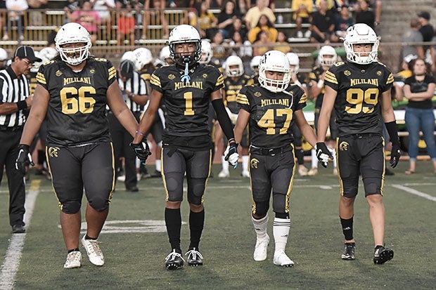 Teams like Mililani will have to wait until at least Sept. 24 to take the field.
