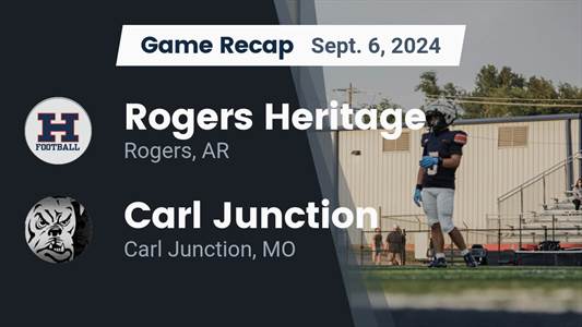 Football Game Preview: Rogers Heritage Leaves Home