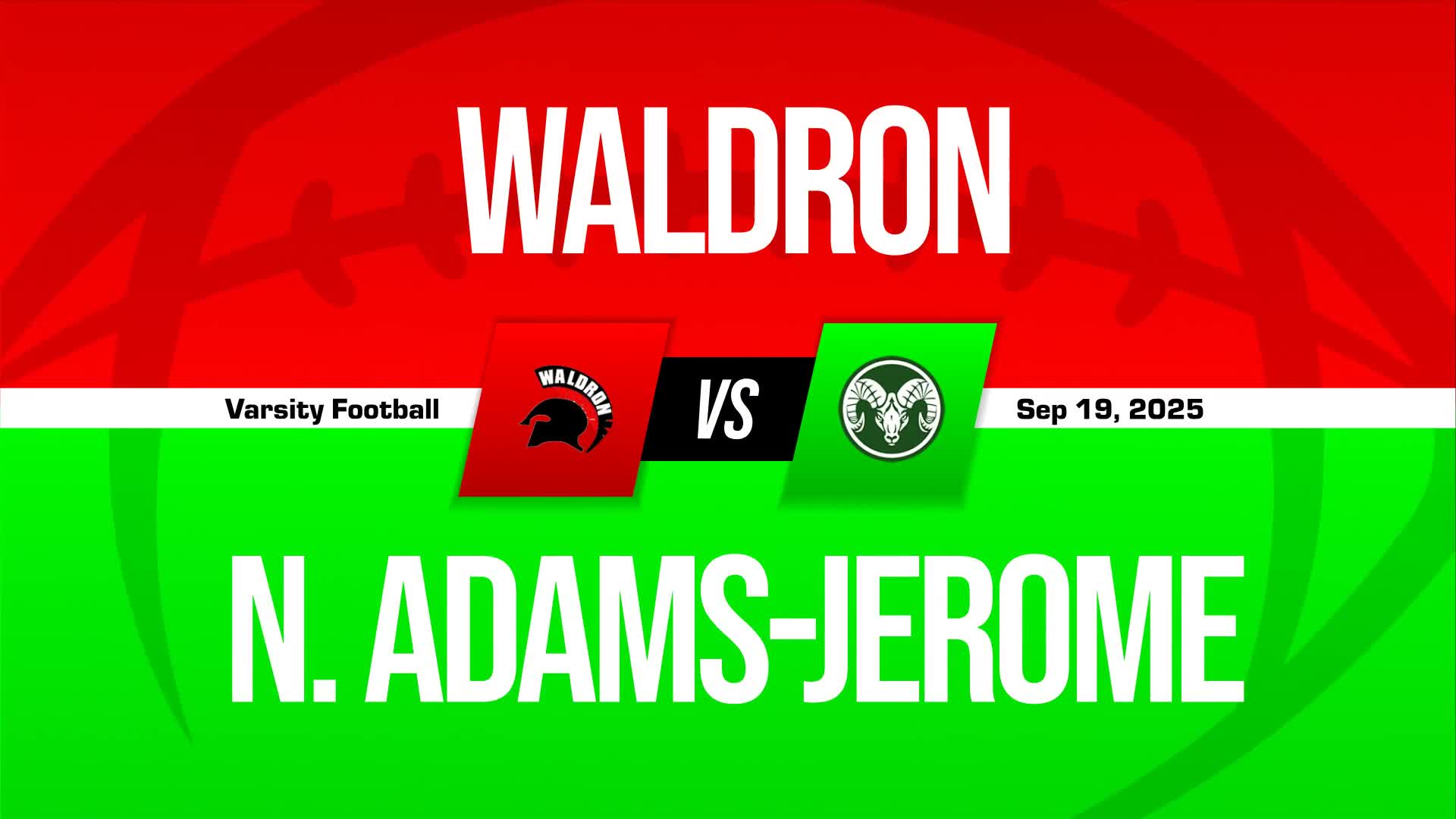 Football Game Preview: North Adams-Jerome Rams vs. Pittsford Wildcats