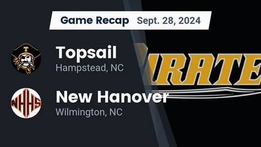 Football Recap: Topsail Takes a Loss