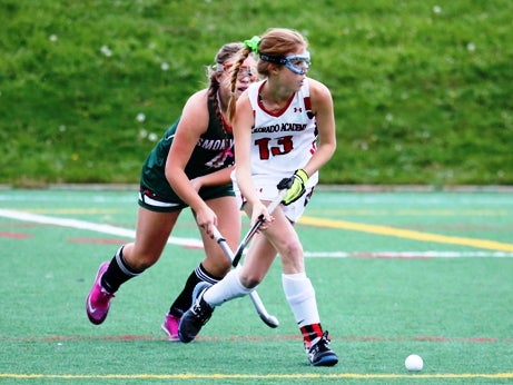 Colorado Academy senior Clara Petch, who has scored 18 goals and 14 assists this season, leads the two-time defending champion Mustangs against Cherry Creek on Saturday. CA takes a 69-game unbeaten streak into the state title game.