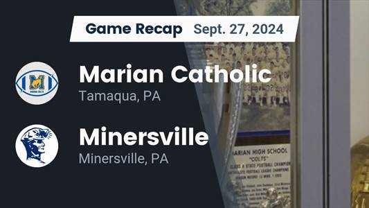 Football Game Preview: Marian Catholic vs. Williams Valley Vikings