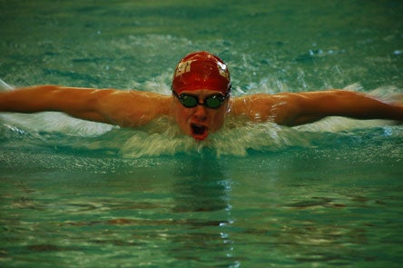 Reed Mathews is motivated by coming up .04 seconds short in last year's postseason. He and teammate Andrew Hull are on a mission this year for Denver East.