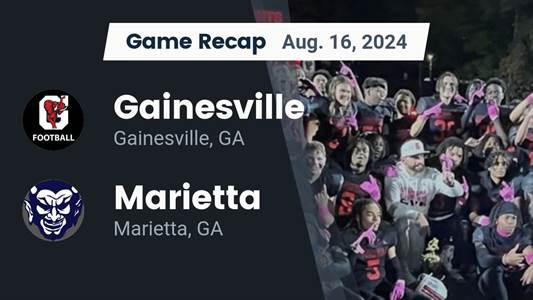Football Game Recap: Marietta Takes a Loss