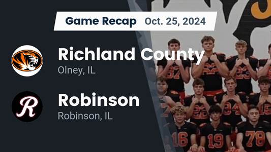 Football Recap: Robinson Falls Despite Big Games from  Reese Joh