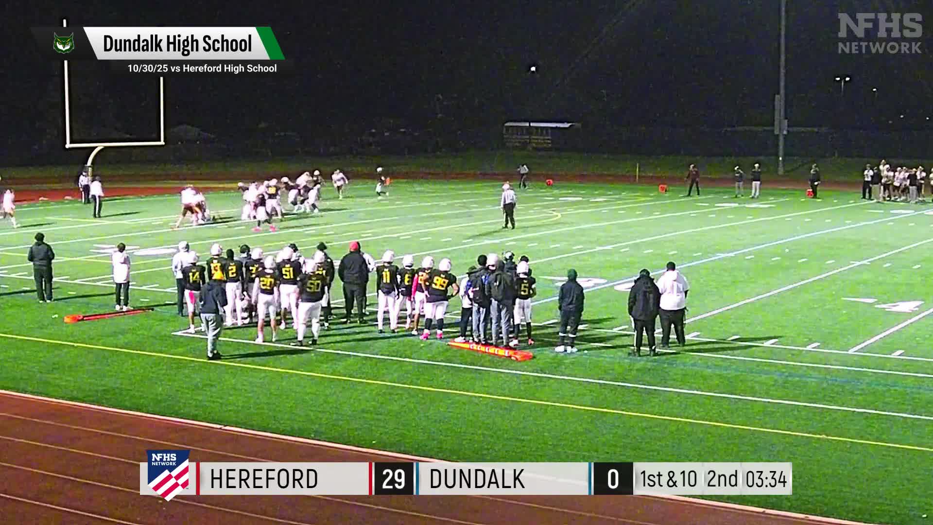Football Recap: Dundalk Takes a Tough Playoff Loss
