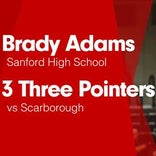 Brady Adams Game Report: vs Thornton Academy