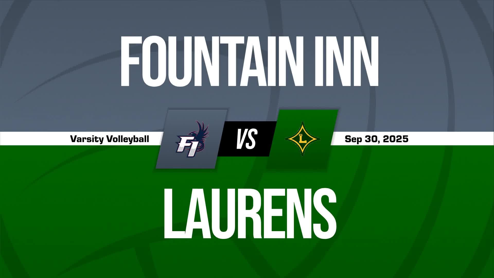 Volleyball Recap: Fountain Inn Takes a Loss + How To Watch