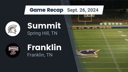 Football Game Preview: Summit Spartans vs. Nolensville Knights