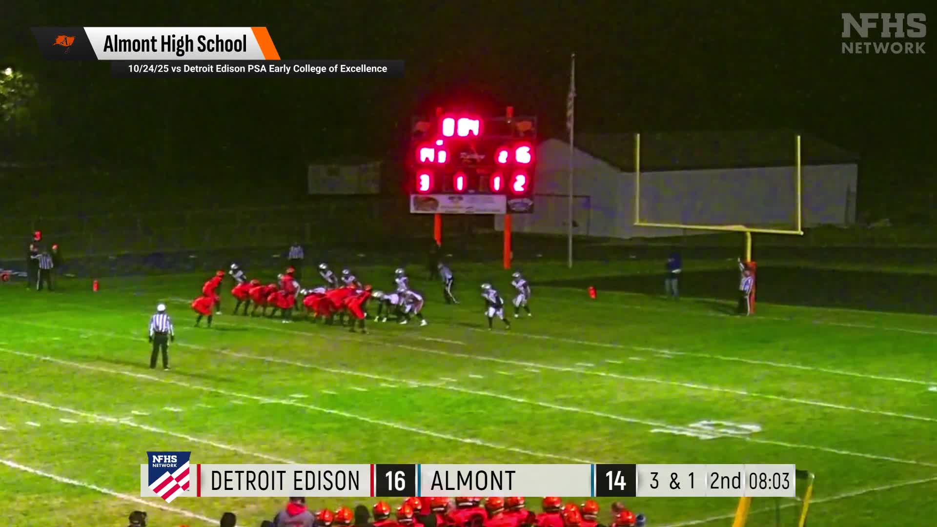 Football Recap: Almont's Win on Friday Extends Winning Streak to Ten ...
