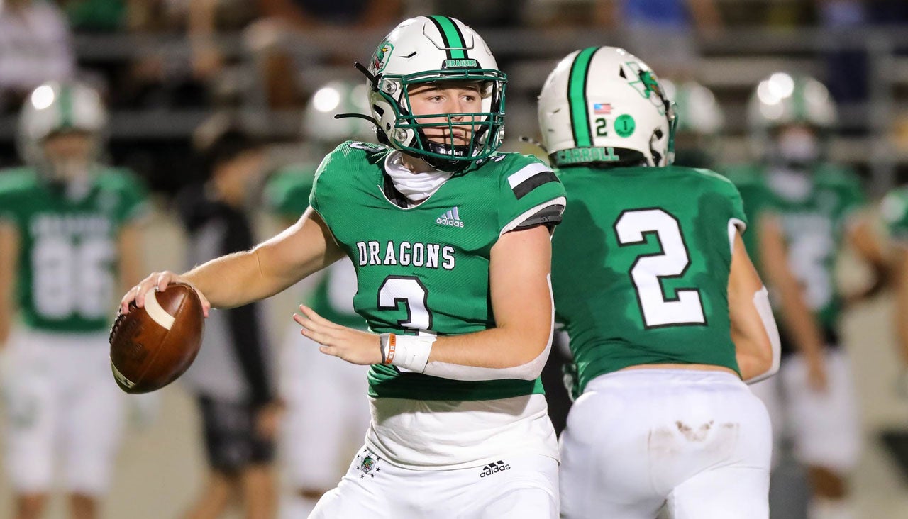 High school football Quinn Ewers leaves Southlake Carroll early