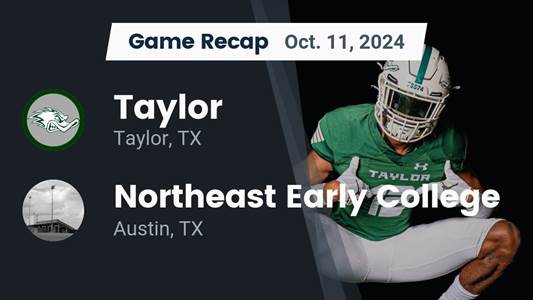 Football Game Preview: Taylor Ducks vs. Eastside Early College P