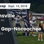Football Game Recap: Rabun Gap-Nacoochee vs. Concord First Assembly Academy