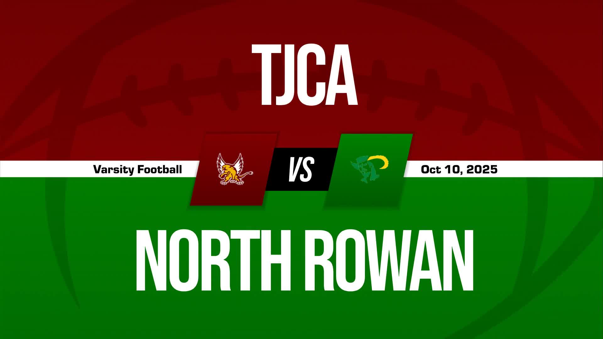 Football Recap: North Rowan's Run of Four Straight  Wins Now Over + How To Watch