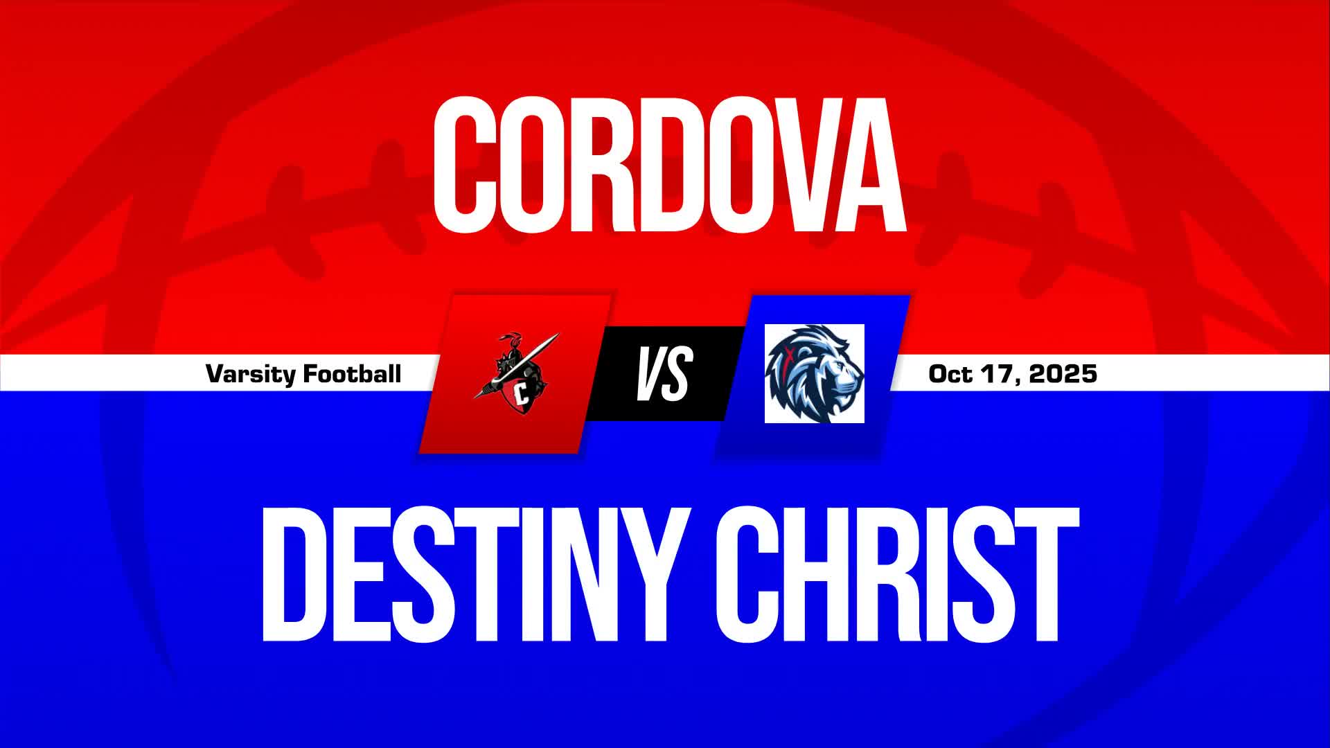 Football Recap: Cordova Takes a Loss + How To Watch