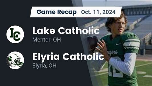 Football Recap: Elyria Catholic Comes Up Short