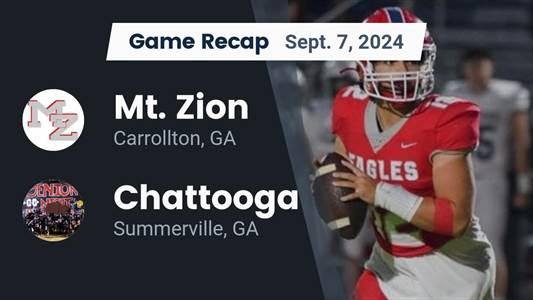 Football Recap: Mt. Zion Piles Up the Points Against Baconton Charter