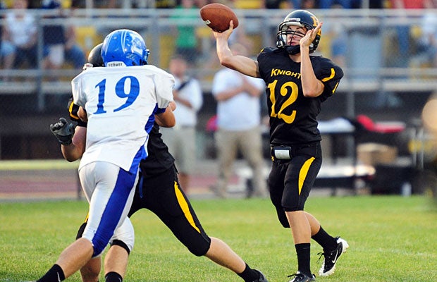 Second-team All-State quarterback Bowen Ogata hopes to lead Bishop Kelly to its second state title in four years.