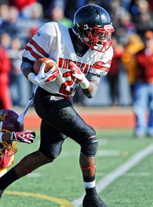Philadelphia Northeast had big rushing
games Daquan White and Shimeek Carter.