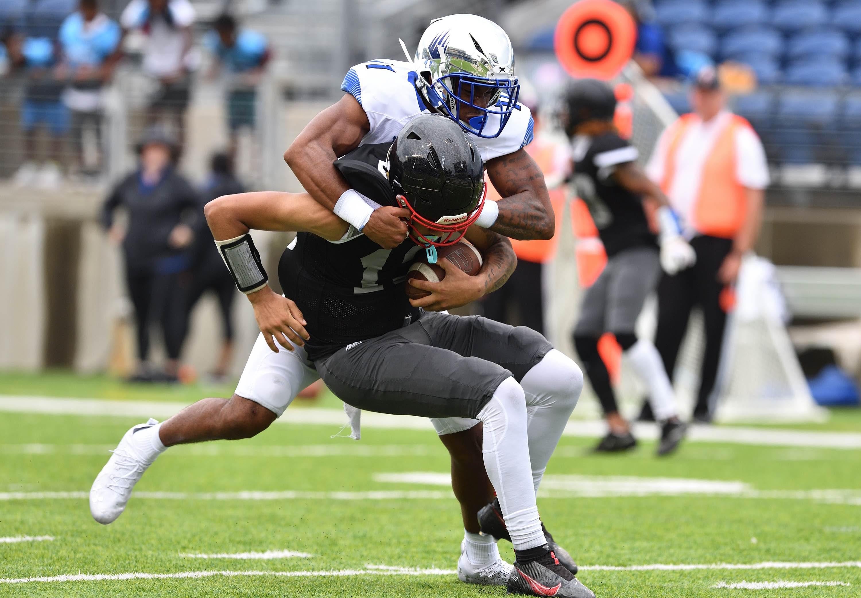 Bishop Sycamore, the school that gained infamy and sparked documentaries for its fraudulent football program in 2022, is reportedly going to play a Nov. 9 game against Life Christian Academy of Virginia. (Photo: Jeff Harwell)