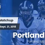 Football Game Recap: Lewiston vs. Portland