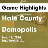 Hale County piles up the points against Sipsey Valley