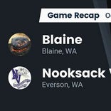 Football Game Recap: Cascade Christian Cougars vs. Nooksack Valley Pioneers