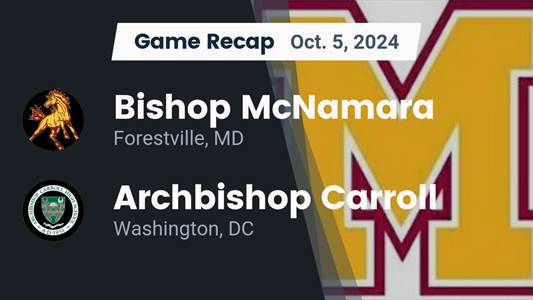 Football Recap: Archbishop Carroll Falls Short Against Ranked Bi