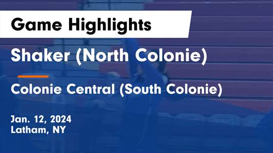 Basketball Game Recap: Shaker Bison vs. Colonie Central Raiders