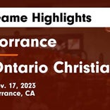 Basketball Game Recap: Ontario Christian Knights vs. Glendora Tartans