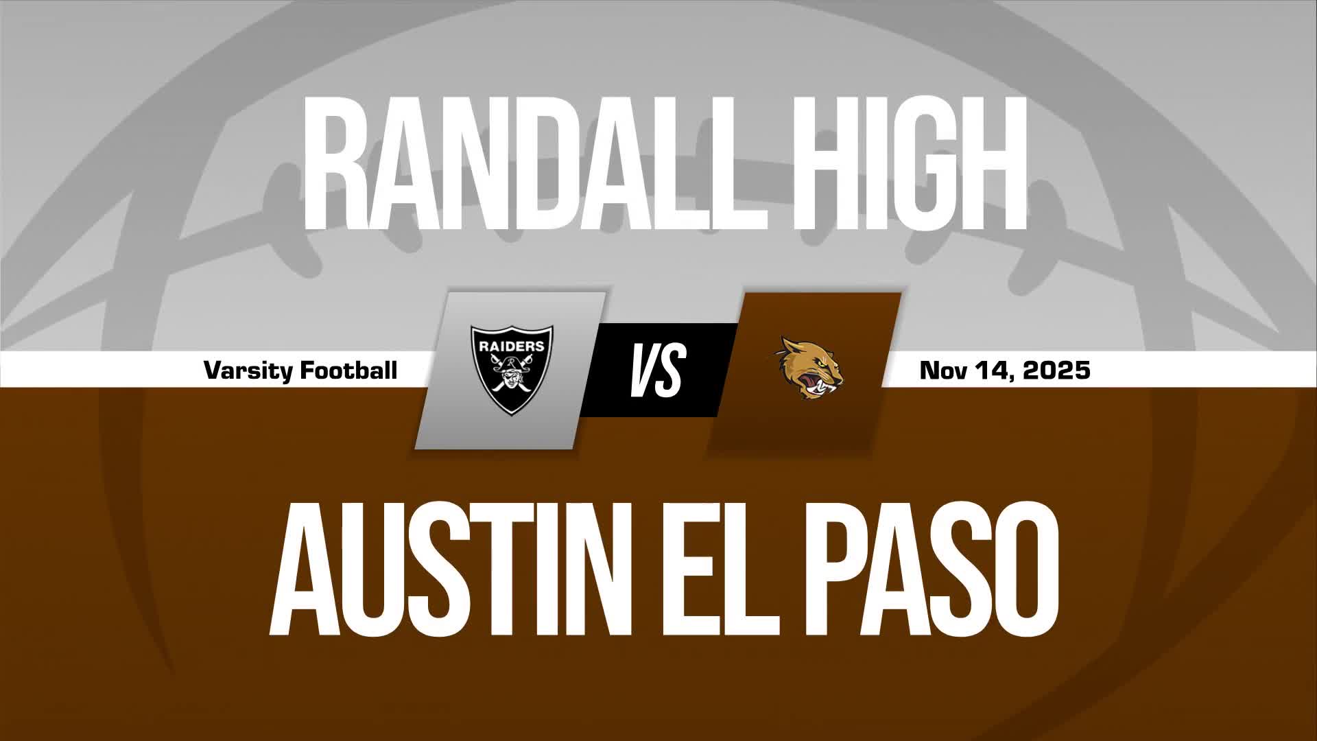 Football Recap: Randall Takes Down Burnet in a Playoff Battle