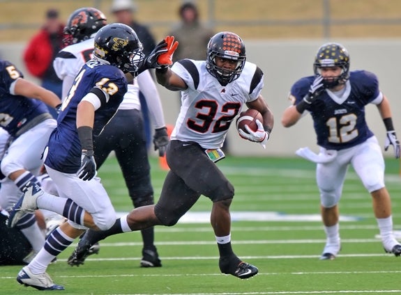 Johnathan Gray set one of the many spectacular national records this season, as he grabbed the all-time rushing touchdowns mark.