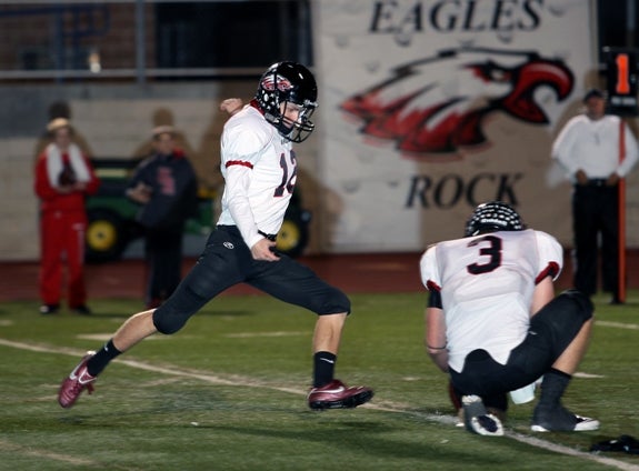 Cole Hedlund will have two more seasons to beat his single-season field goal record.