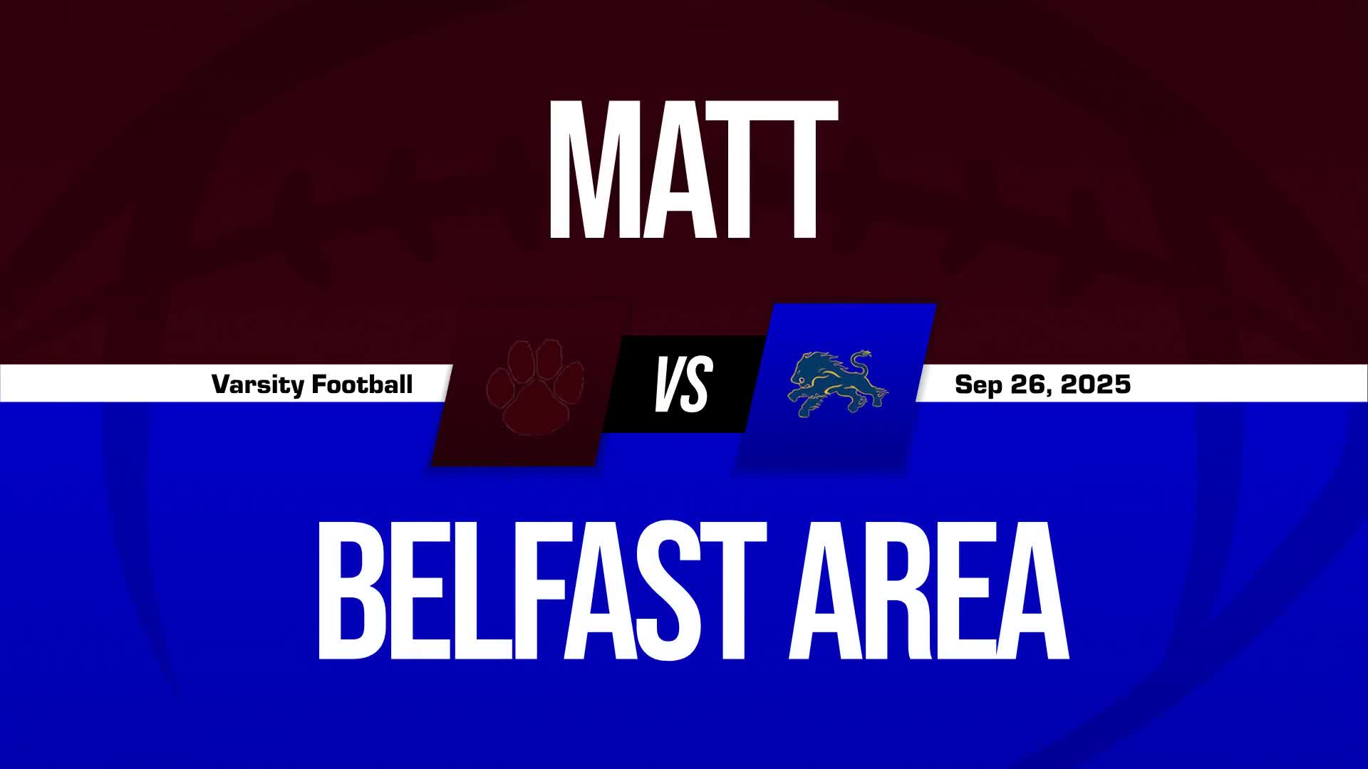 Football Recap: Belfast Takes a Loss
