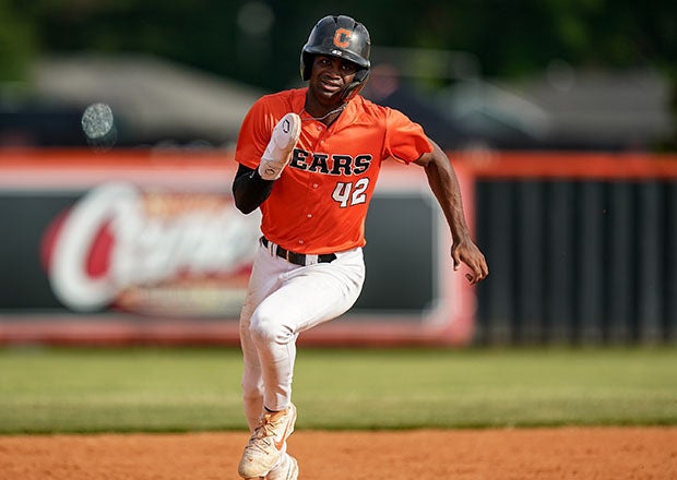 Senior outfielder Noah Lewis helped defending national champion Catholic of Baton Rouge, La., get off to a hot start with four wins last week. (FILE PHOTO: Josh Ankeny)