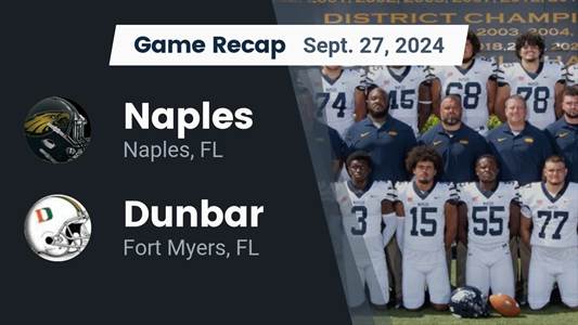 Football Recap: Shawn Simeon Leads Naples to Victory over Fort M