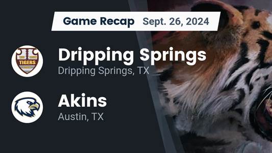 Football Recap: Akins Takes a Loss