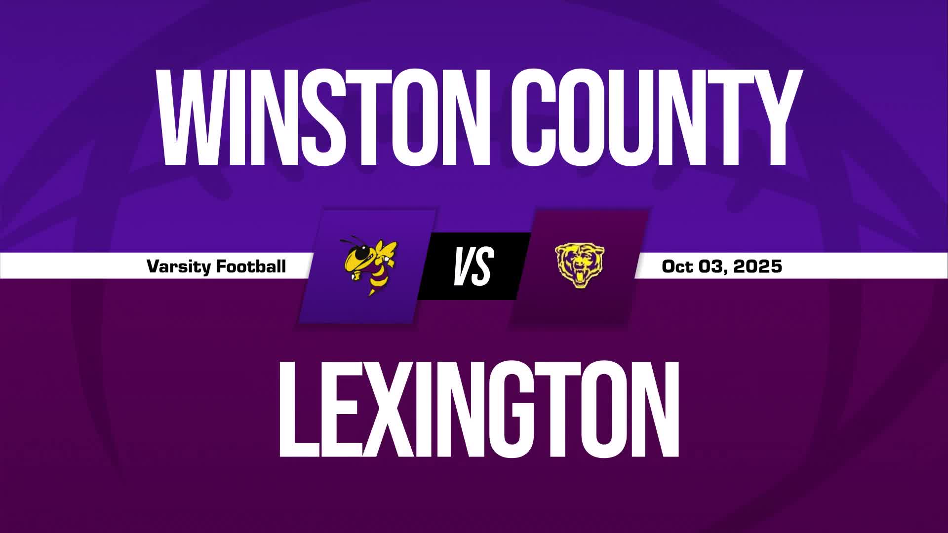 Football Recap: Winston County Piles Up the Points Against Tharptown