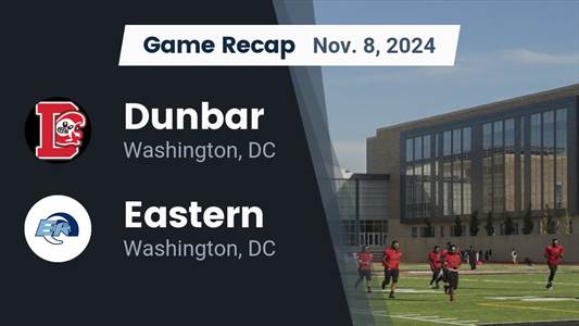 Football Recap: Eastern Falls Short Against Ranked Dunbar