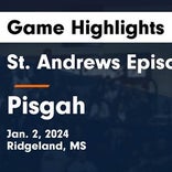 St. Andrew's Episcopal piles up the points against Pisgah