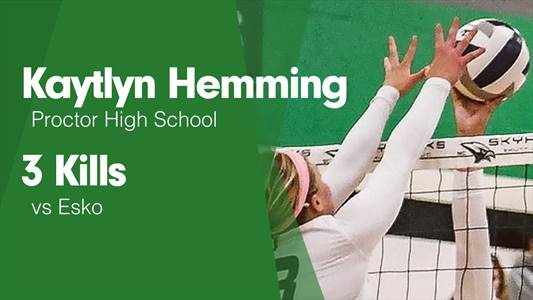 Kaytlyn Hemming Game Report: vs Tournament Opponent
