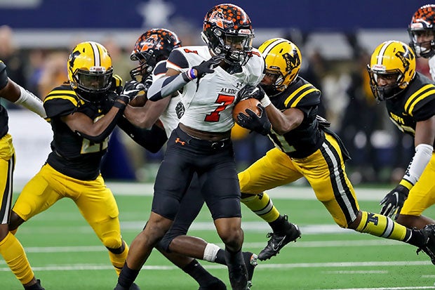 Bryan Allen Jr. racked up 122 tackles and three interceptions last fall for Texas state champion Aledo.