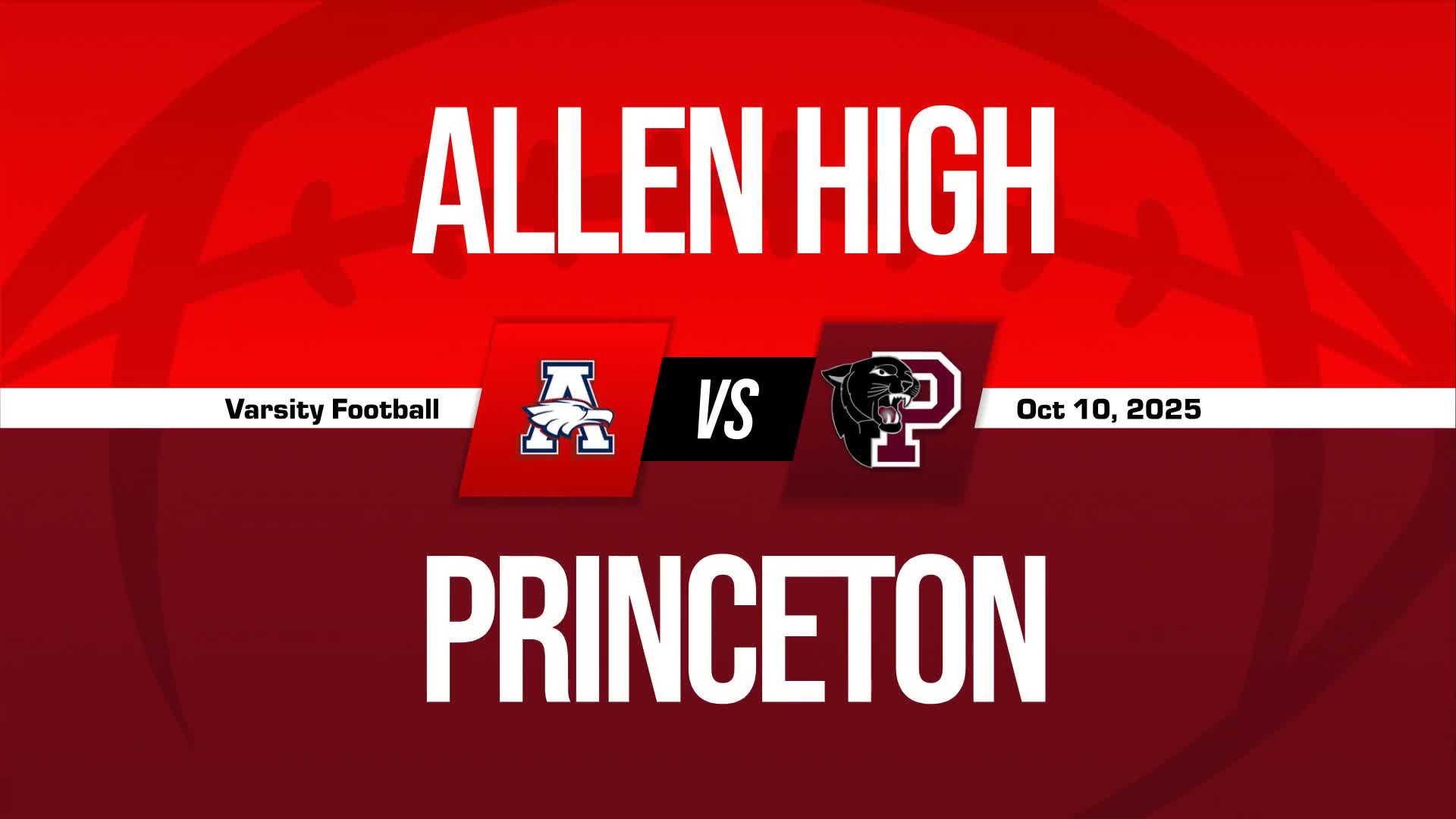 Football Game Preview: Princeton Panthers vs. Prosper Eagles