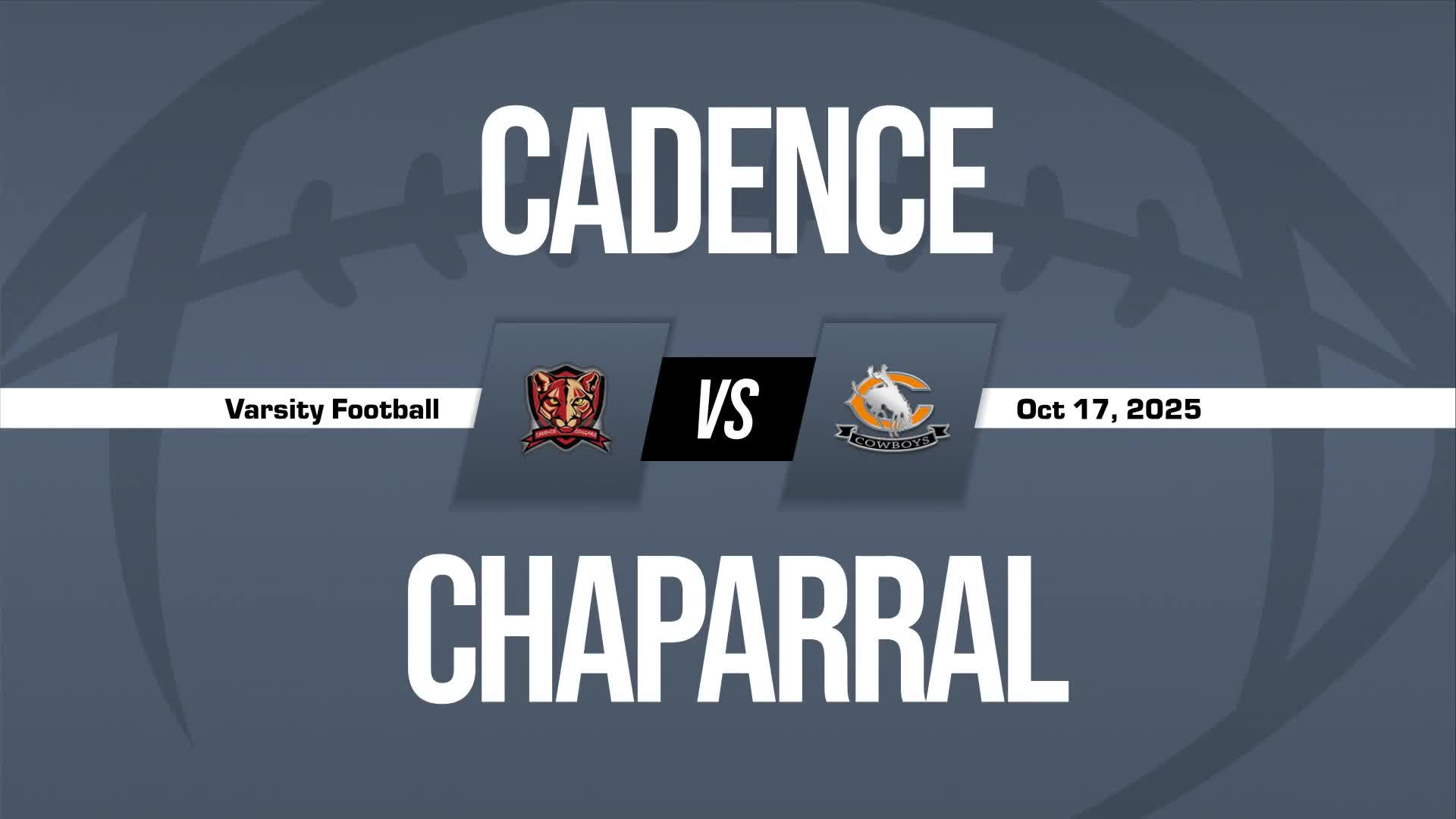Football Recap: Chaparral's Win Ends Six-Game Losing Streak on the Road + How To Watch