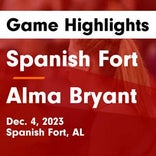 Basketball Recap: Bryant wins going away against Spanish Fort