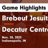 Decatur Central vs. Brebeuf Jesuit Preparatory