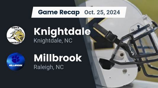 Football Recap: Knightdale's Luck Changes for the Better  on Friday